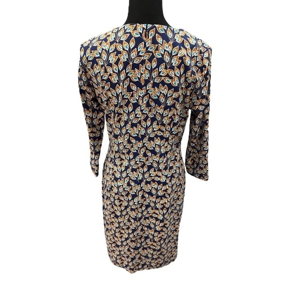 J McLaughlin Sophia 3/4 Sleeve Shift Dress Medium - Picture 4 of 11